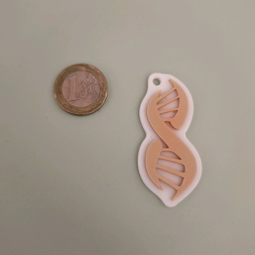 3D printed various keychains new