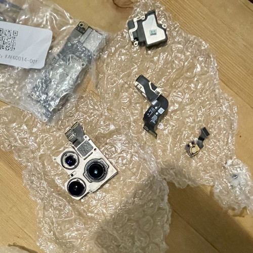 iPhone 15 Pro genuine chassis with extras