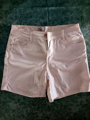 Women's white summer shorts size M like new