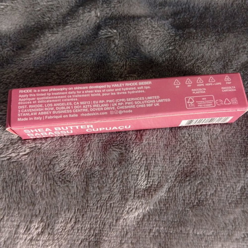 Rhode Peptide Lip Tint salty tan, new