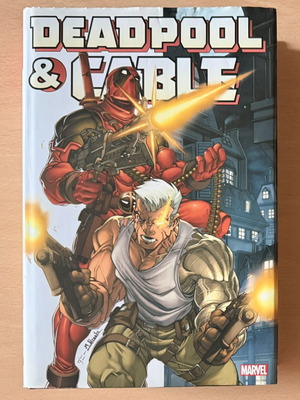 Deadpool & Cable Omnibus comic book, direct market cover