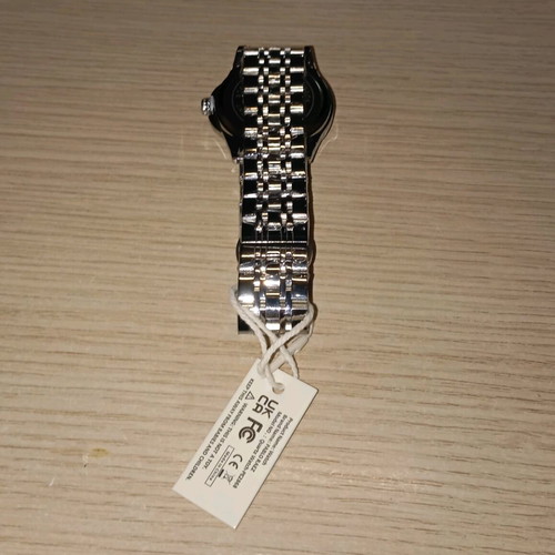 Men's wristwatch with bracelet new, silver