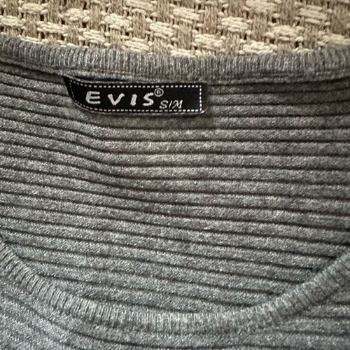 Blouse dress gray like new, comfortable