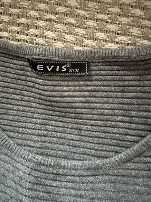 Blouse dress gray like new, comfortable