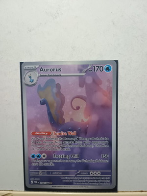 Aurorus κάρτα Pokémon καινούργια, σε τέλεια κατάσταση