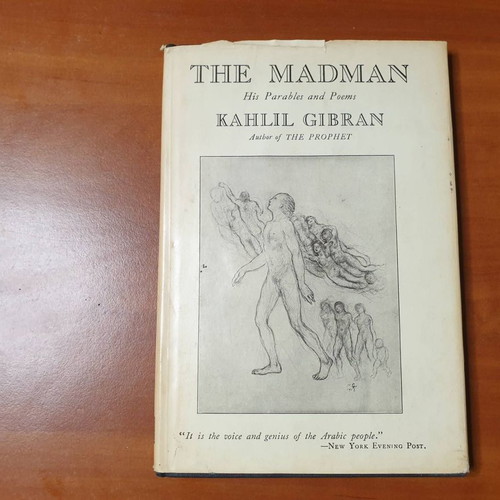The Madman by Kahlil Gibran, 1970 edition, English book