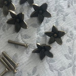Mini cabinet knobs set of 16, new