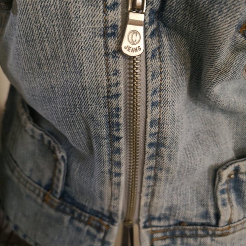 Celestino denim jacket used, blue, size S