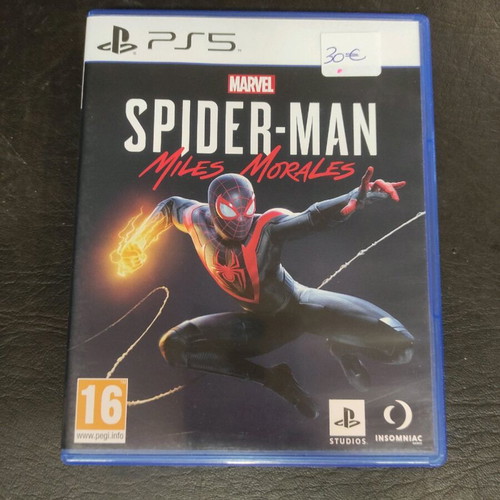 Spider Man Miles Morales PS5 μεταχειρισμένο βιντεοπαιχνίδι
