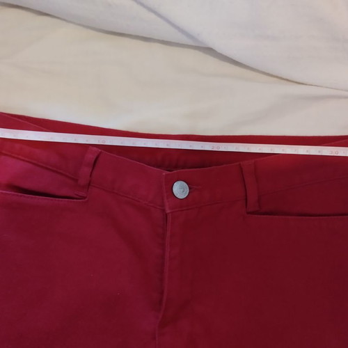 Talbots red cotton pants small used