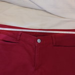 Talbots red cotton pants small used