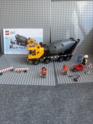 Lego City Cement Mixer 60478 like new, complete set