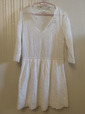 Zadig & Voltaire white dress like new, size XS