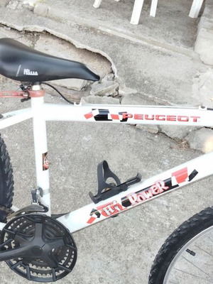 Peugeot mountain bike like new, 26 inch, white, men's, V-Brakes, gears