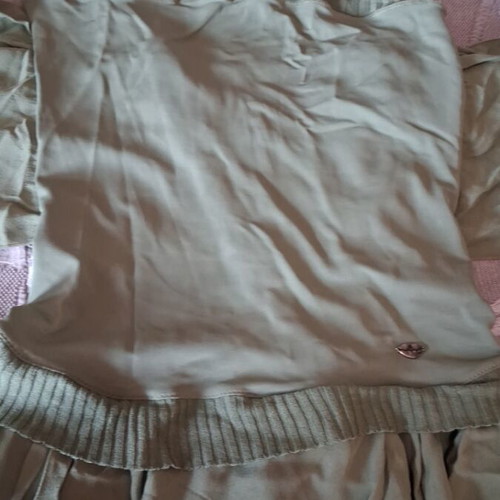 Pinko silk one-piece jumpsuit like new, green