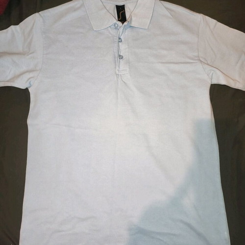 Sol's short sleeve shirt with collar used, turquoise, size S