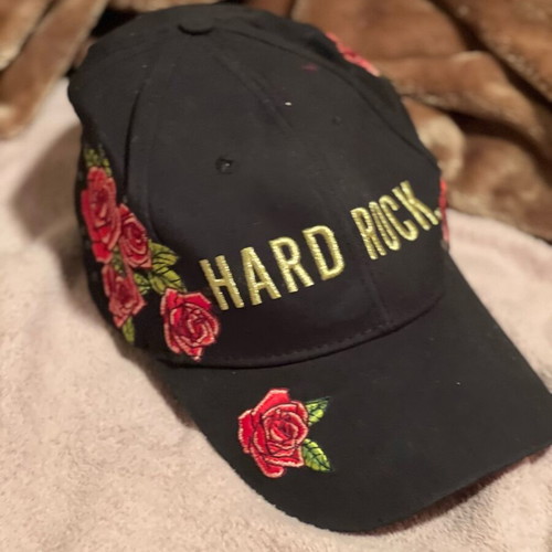 Hard Rock hat like new, one size, black
