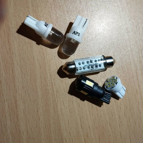 Led lamps like new, various designs