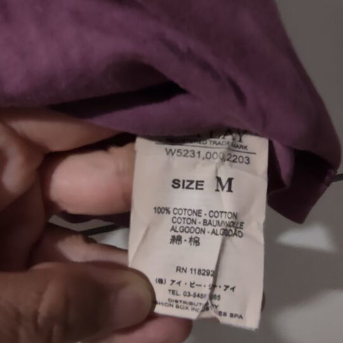 Replay blouse size M used, purple with small holes