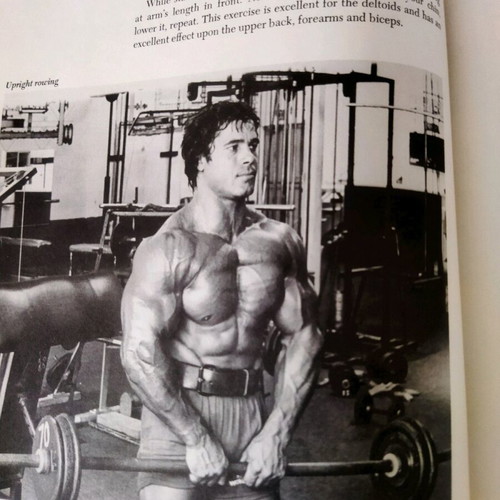 Weight Training and Bodybuilding book used, Dr. Franco Columbu