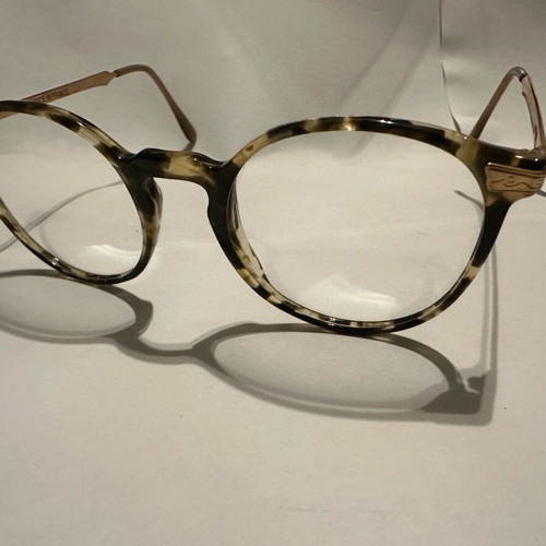 Vintage K+B eyeglasses Made in France with oversized tortoiseshell frame
