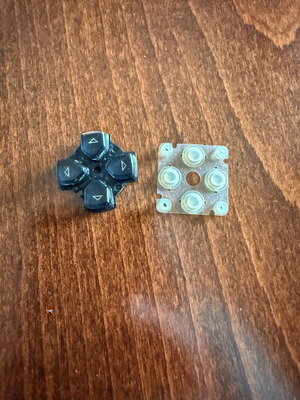 Authentic PSP 3000 D-Pad replacement used with rubber