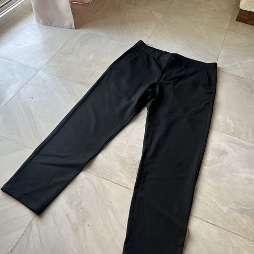 Zara black chino pants size 31W EUR40