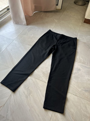 Zara black chino pants size 31W EUR40