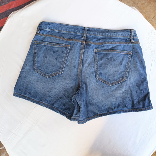 Gap Star Denim Shorts used, blue wash, size L