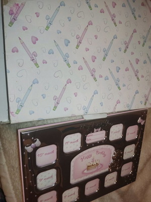 Children's frame new for the first year