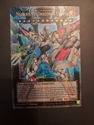 Utopia Dragonar Full Art Yu-Gi-Oh! Card new