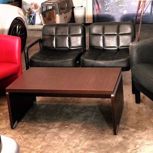 Office furniture set like new with leather chairs and sofa