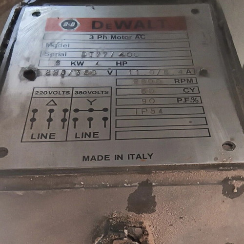 DeWalt Radial woodworking machine used, functional
