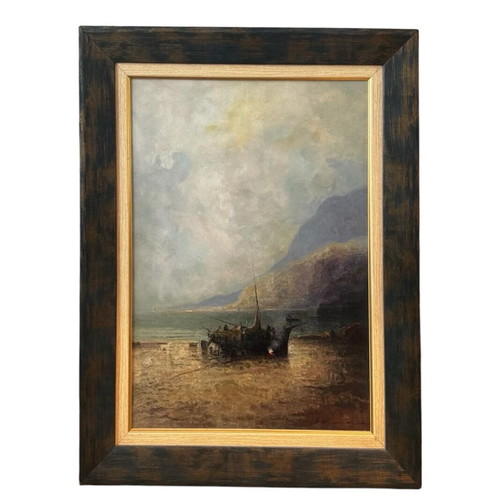 Dimitris Konstantinidis Oil Painting Seascape Like New