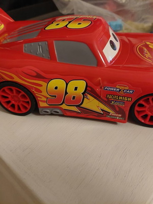 McQueen toy car 27 cm like new, medium size