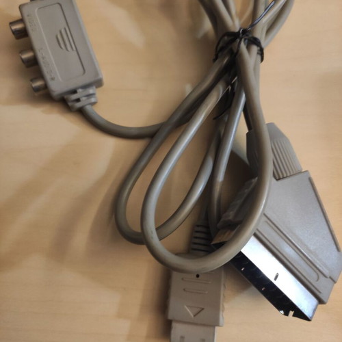 Various cables and adapters used