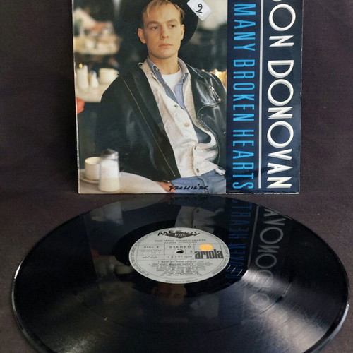 Jason Donovan Too Many Broken Hearts vinyl used, pop