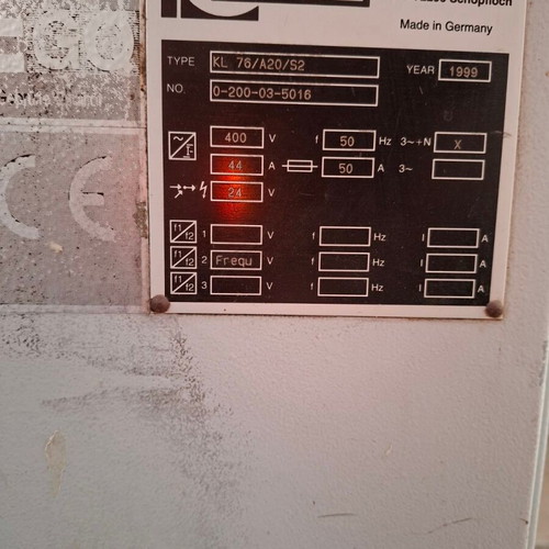 Homag Maschinenbau AG machine used, purchased 1999