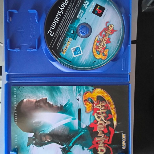 Onimusha 3 PS2 game used, complete with manual and case