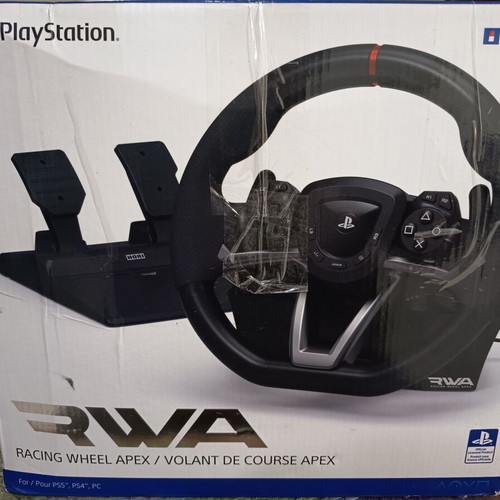 RWA Hori racing wheel compatible with PS5, PS4, PC