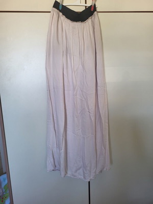 Fullah Sugah long skirt like new, pink, size M