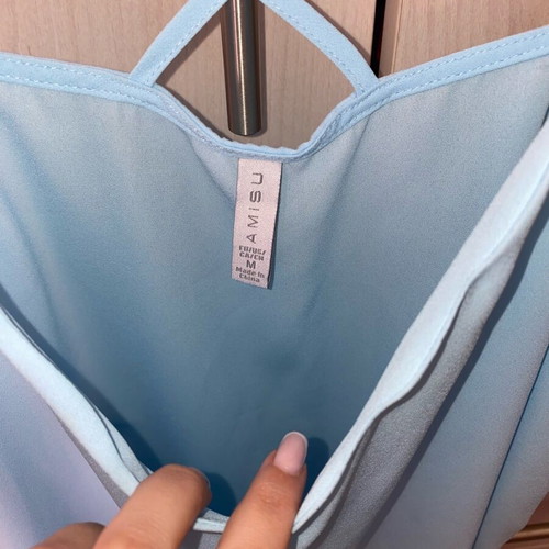 New Yorker Amisu top baby blue like new, size medium