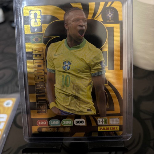 Vini Junior Golden Baller Panini Card new