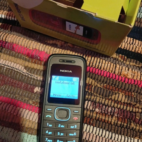 Nokia 1208 phone used, excellent condition