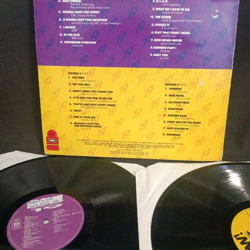 Now 19 vinyl record used, pop, in good condition