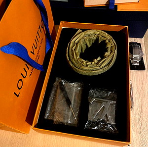 Louis Vuitton Special Black/Silver Edition Belt