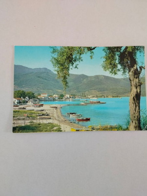 Έγχρωμο καρτ-ποστάλ Θάσσος μεταχειρισμένο