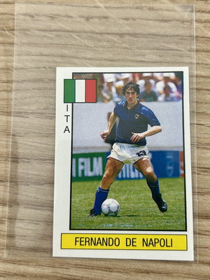 Fernando De Napoli Italy Panini Supersport 1987 sticker