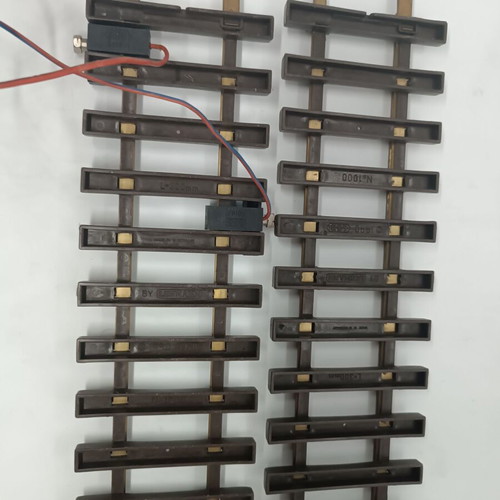 LGB 5016 bolt on terminal connectors and rails used, G-scale
