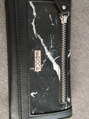 Doca women's wallet new, black